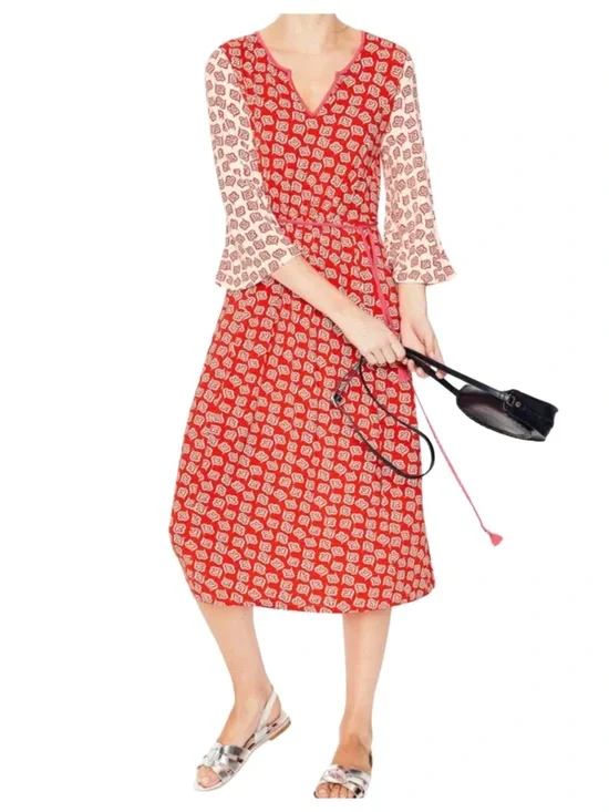 Boden Bella Jersey Midi Dress - Picture 2 of 9